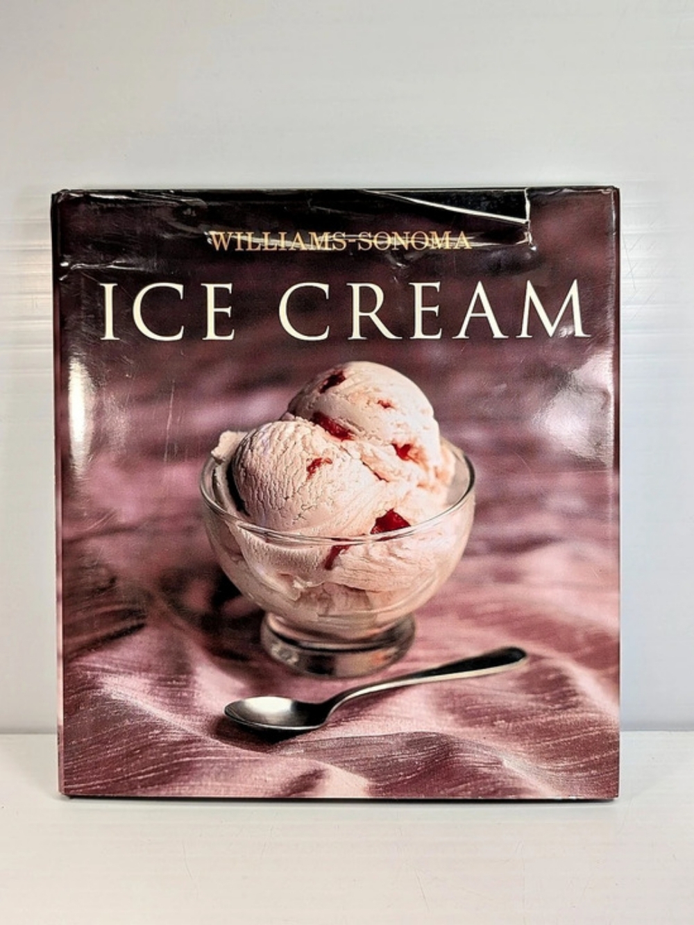 Williams Sonoma Ice Cream Recipe Book Hardback Desserts Sorbet Gelato Churning